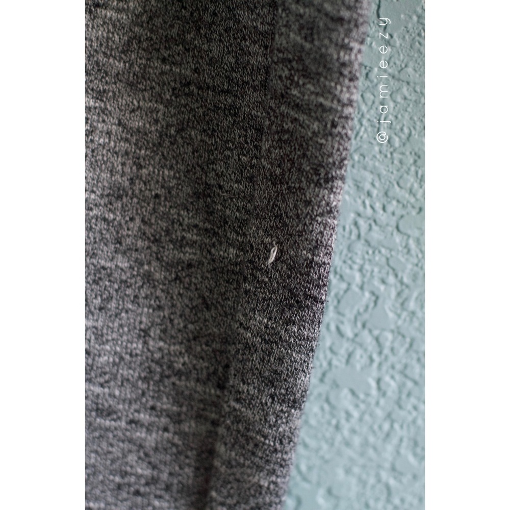 Forever 21 | Faux Leather Waist Marled Joggers - Picture 5 of 7